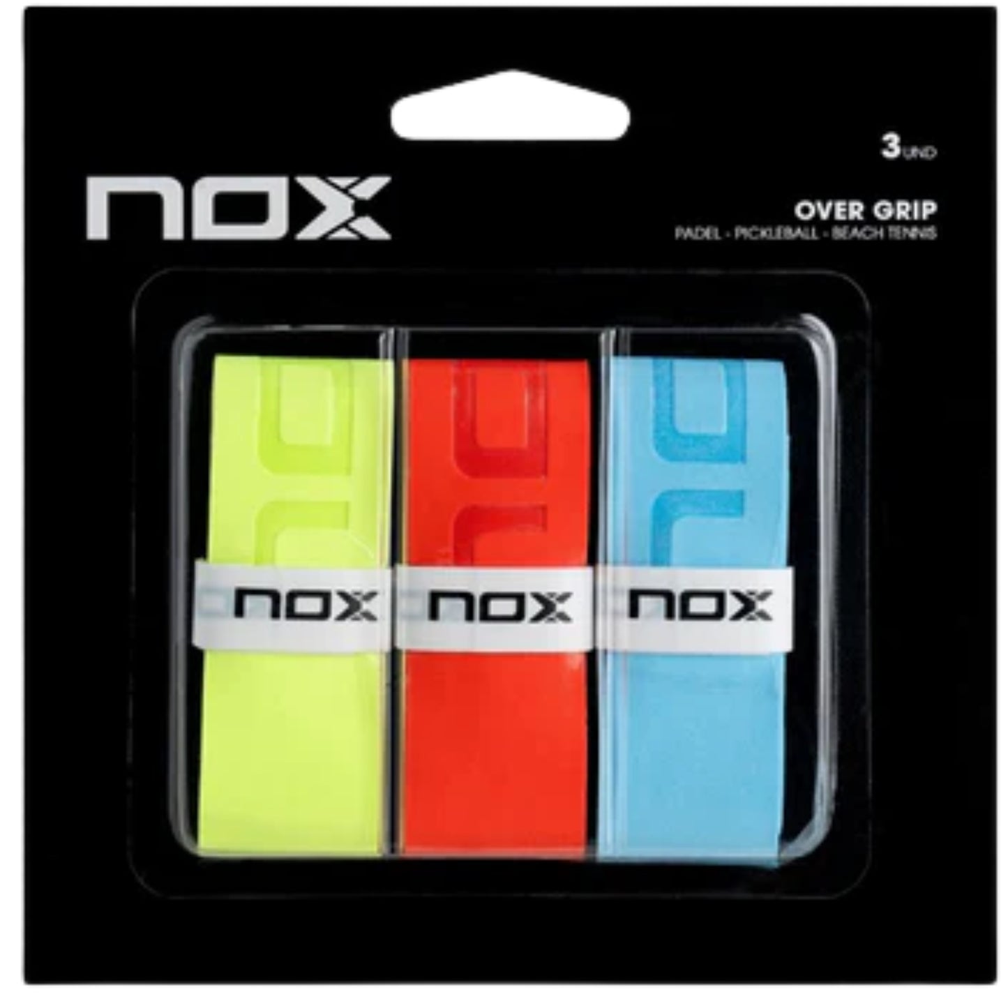 Overgrips Nox Pro Liso 3 Pack Multicolor
