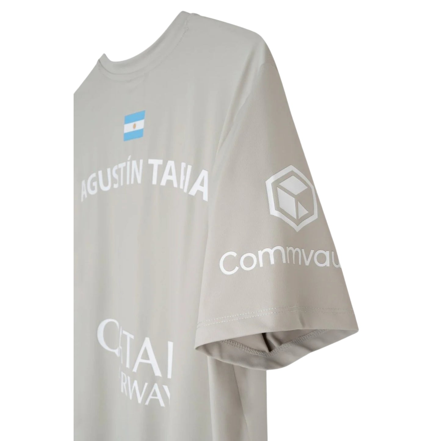 Camiseta Nox Sponsors Agustin Tapia Gris Suave 2026