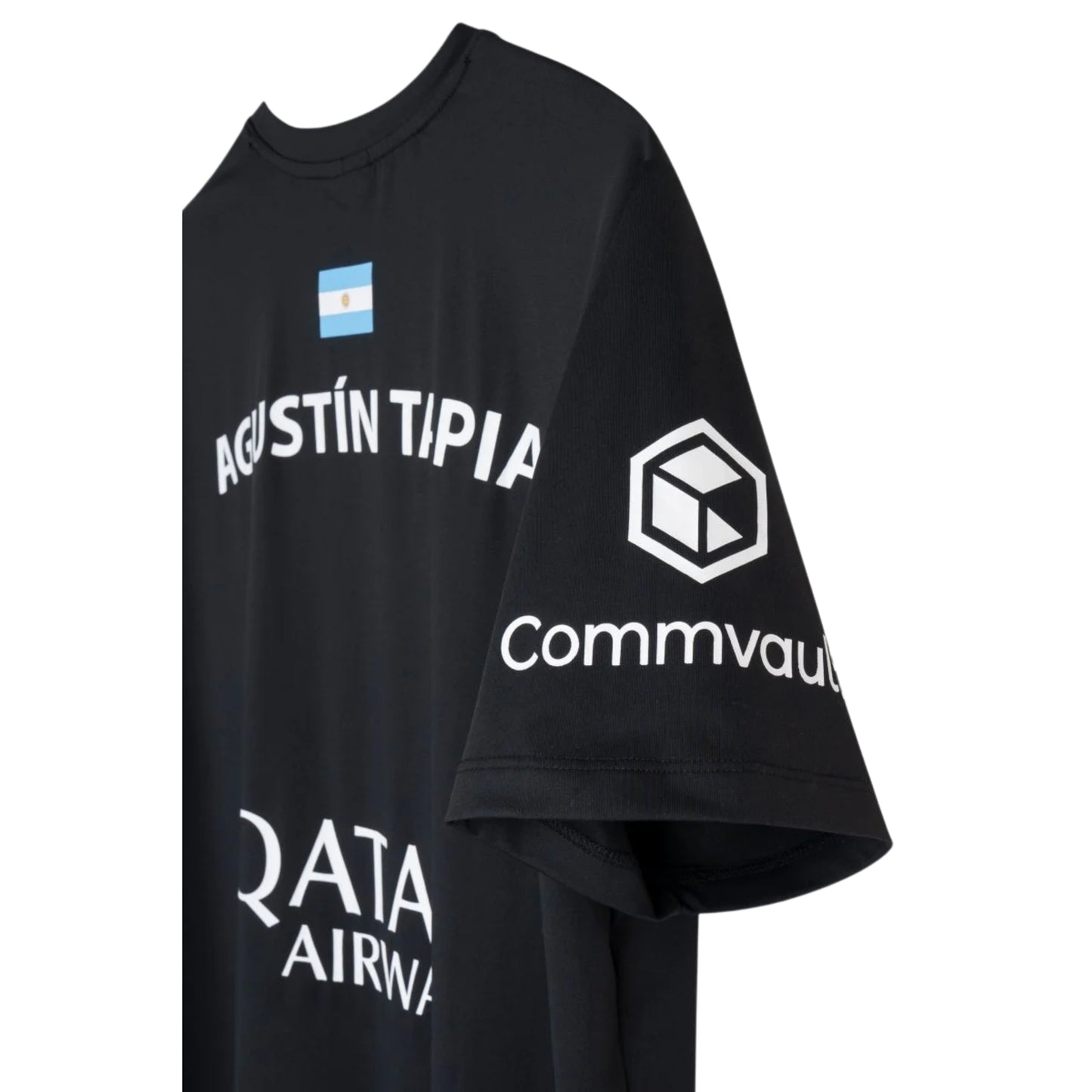 Camiseta Nox Sponsors Agustin Tapia Negro 2026
