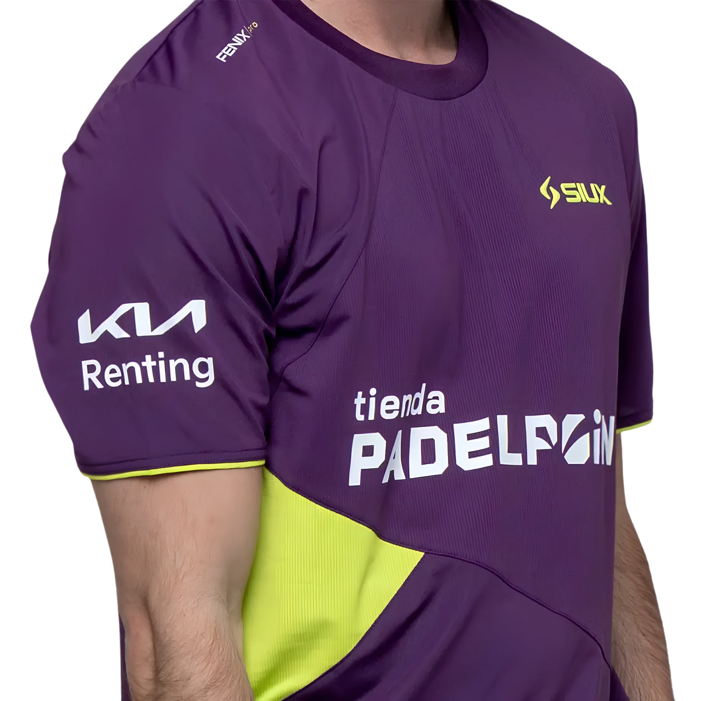 Camiseta Siux Fenix X Leo Augsburger Morado 2026
