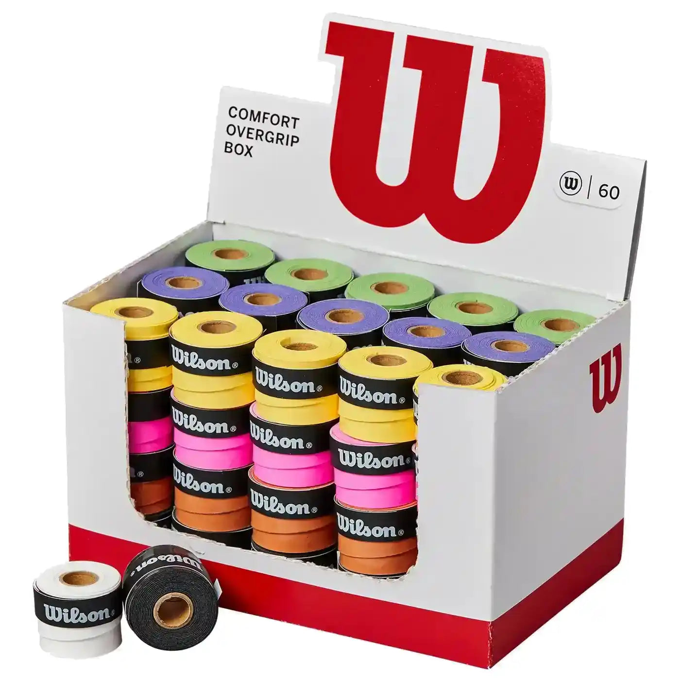 Caja Overgrips Wilson Comfort Multicolor X60