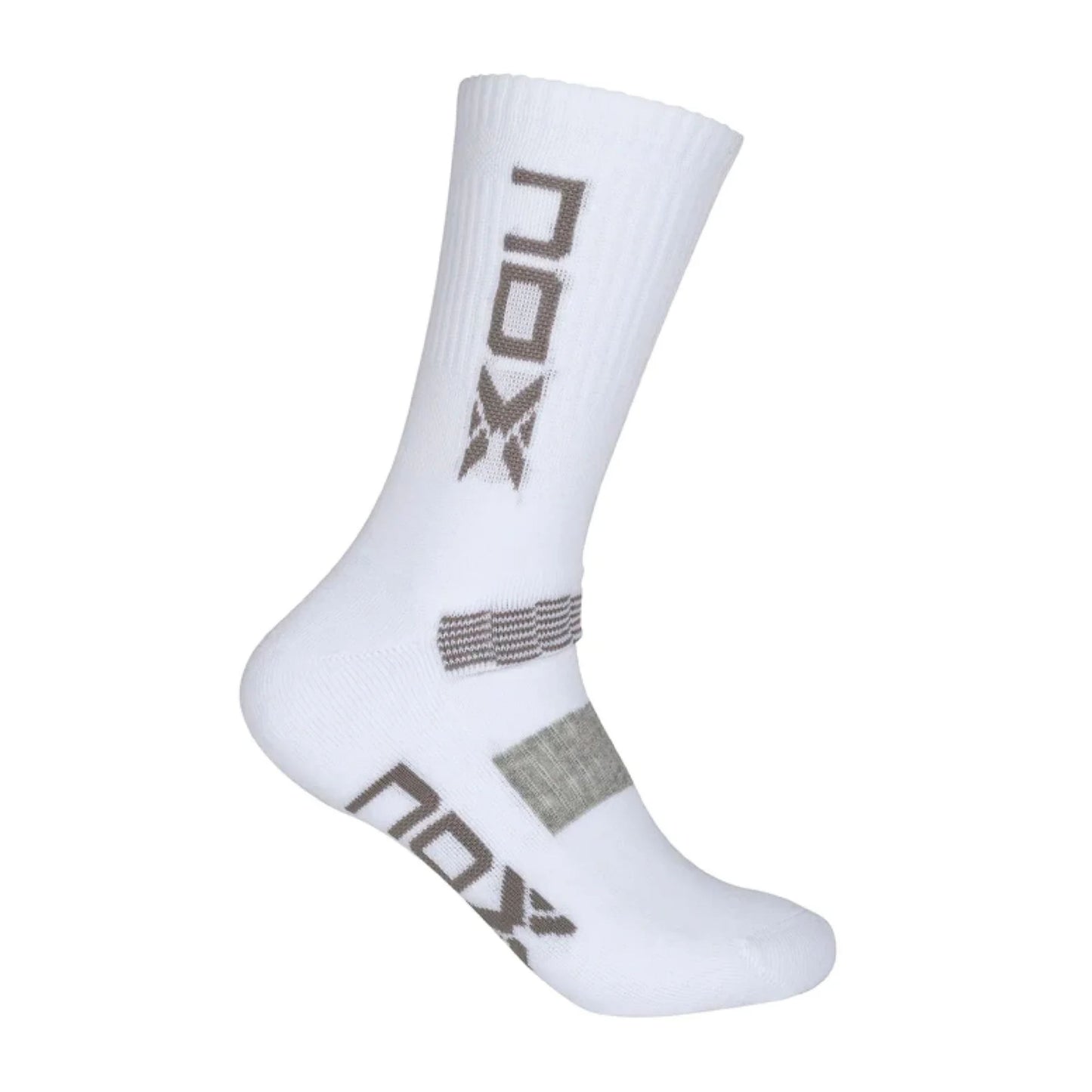 Calcetas Nox Blanco/Gris