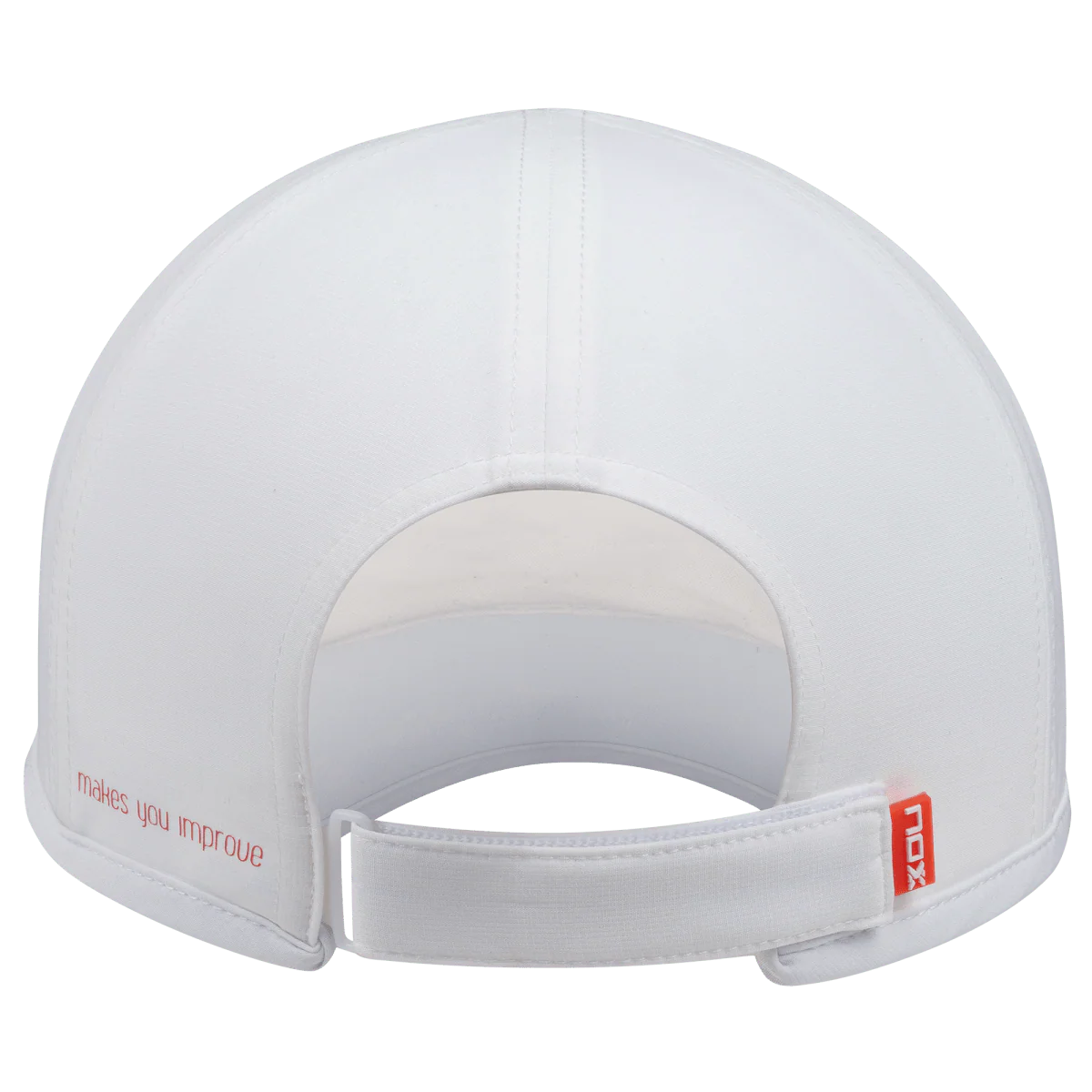 Gorra Deportiva Nox Blanco/Rojo