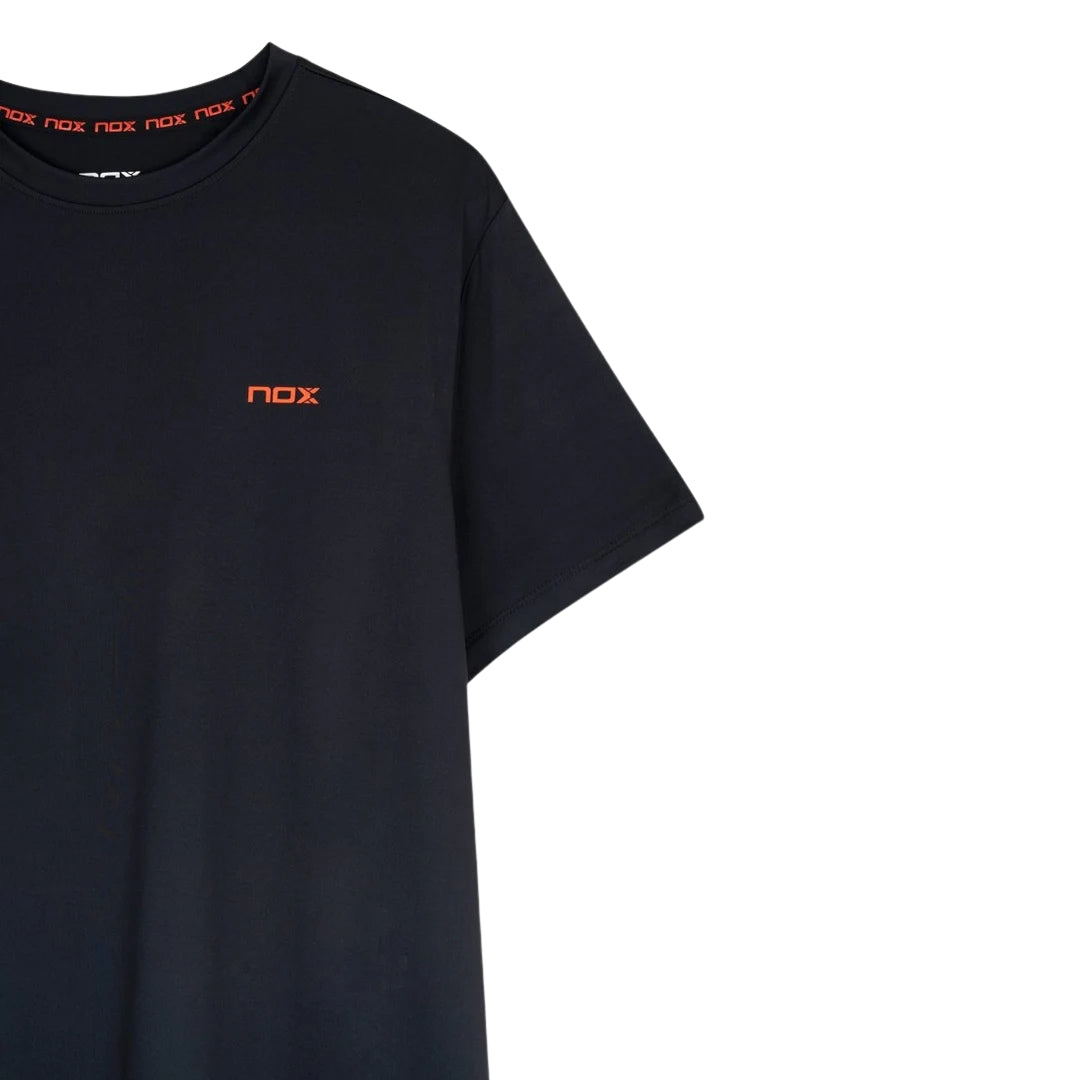 Camiseta Nox Team Negro/Rojo 2026