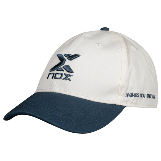 Gorra Nox Street Crema/Azul