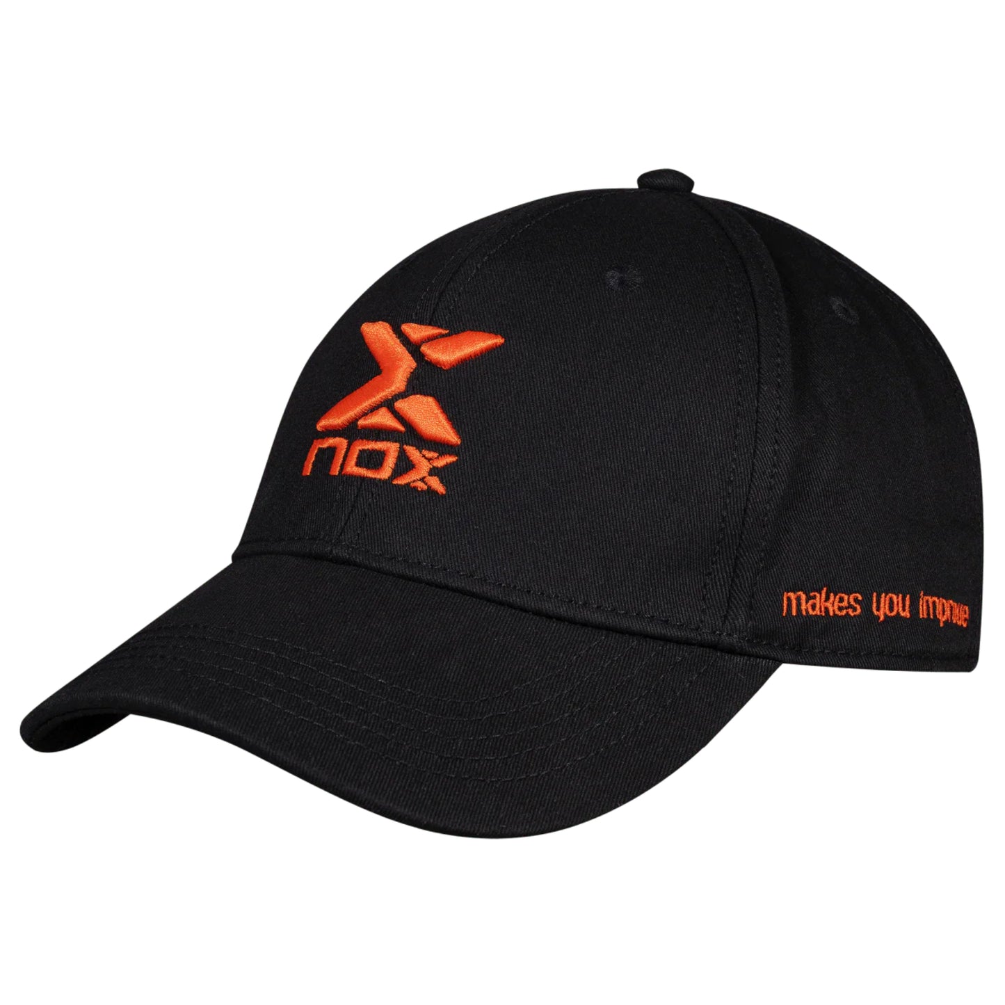 Gorra Nox Street Negro/Naranja