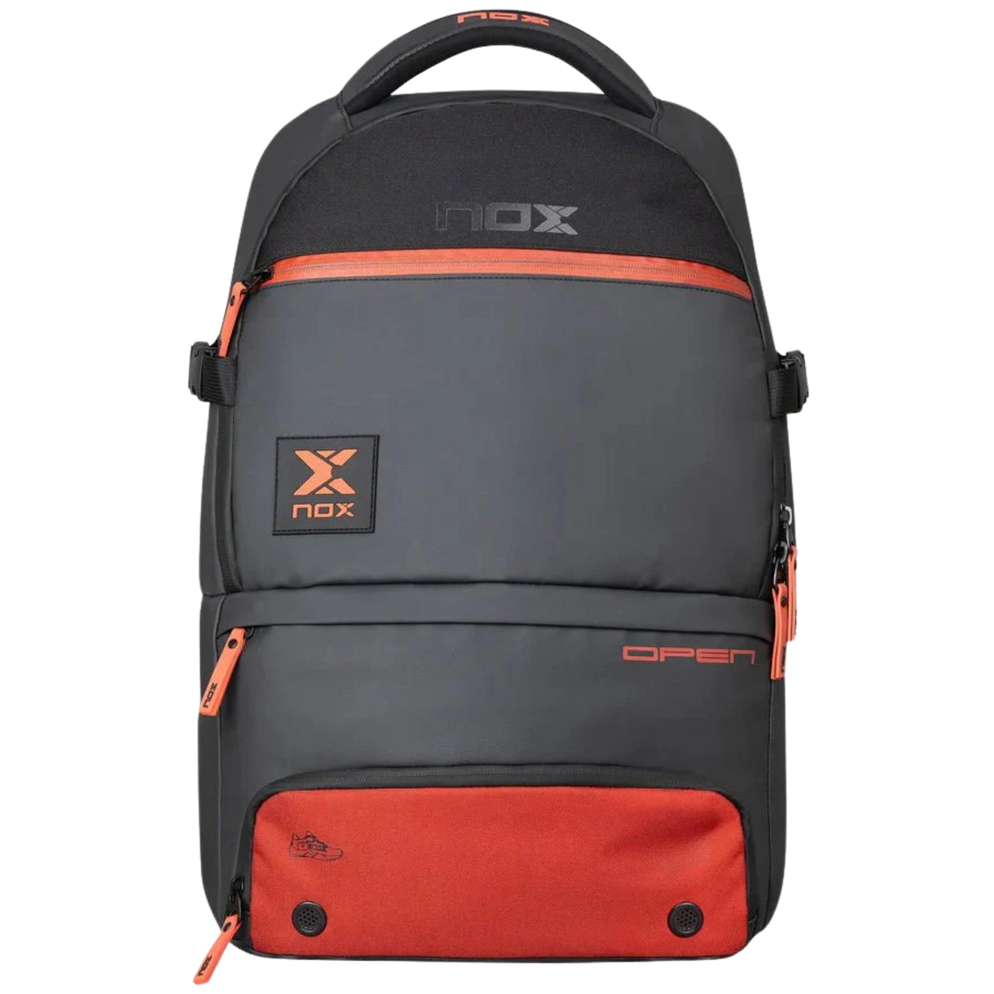 Mochila Nox Open Series Black/Red