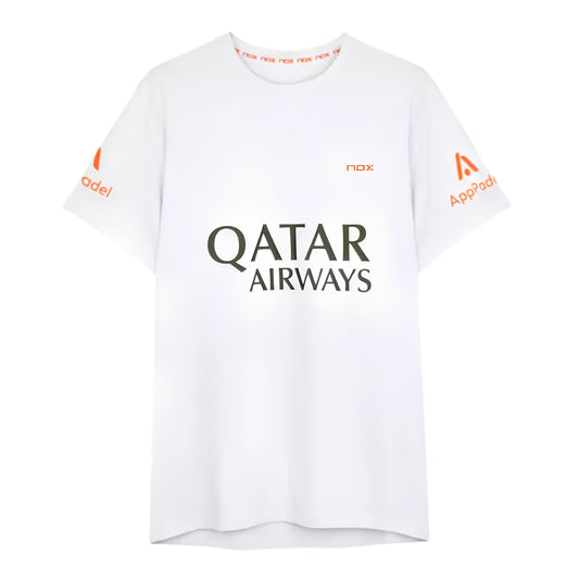 Camiseta Nox Sponsors Agustin Tapia Blanca