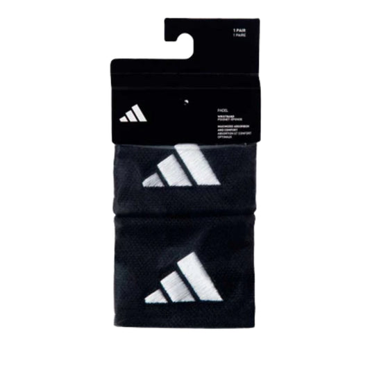 Muñequeras Adidas Cortas Negras