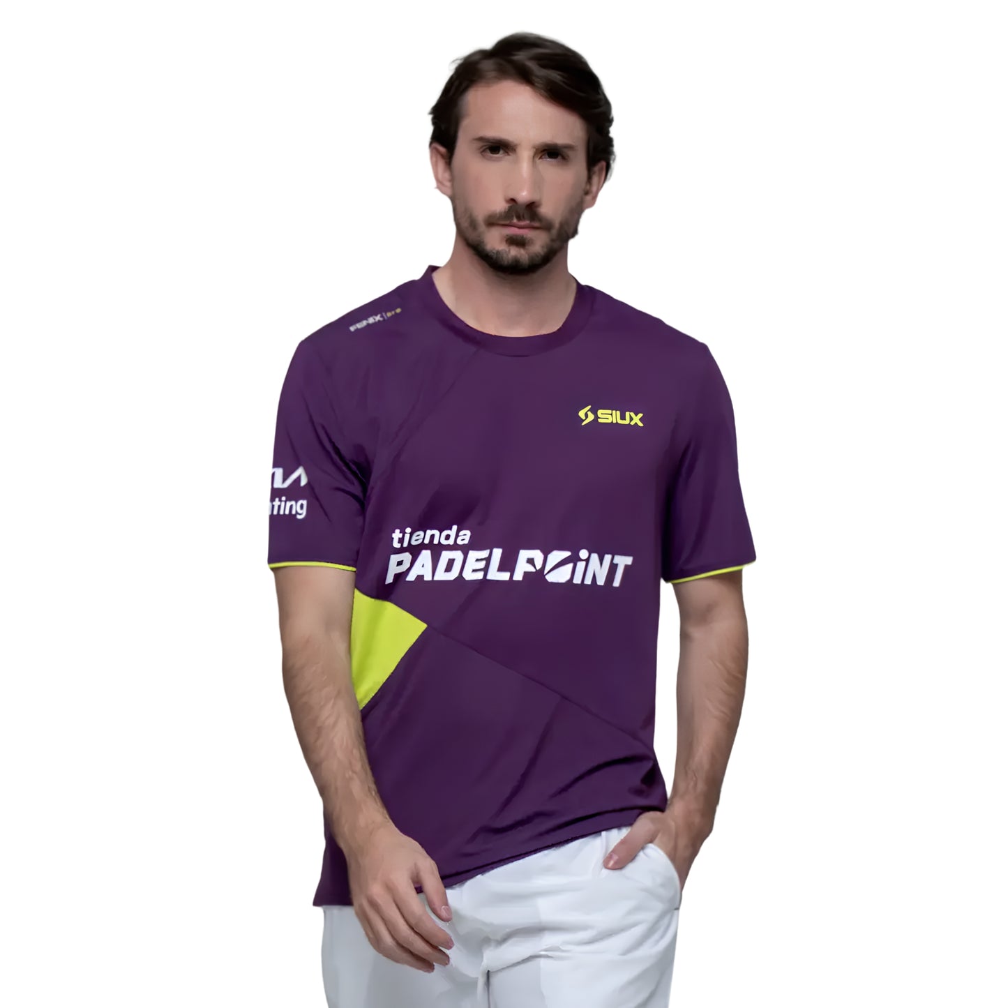Camiseta Siux Fenix X Leo Augsburger Morado 2026