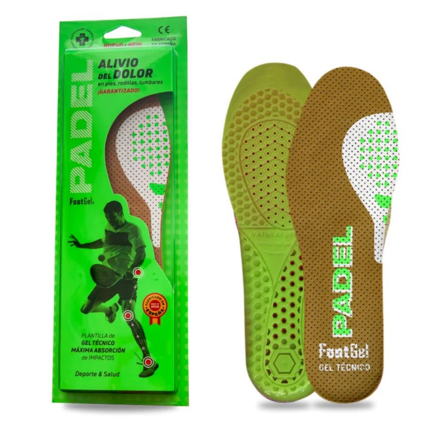 Plantillas Footgel Padel