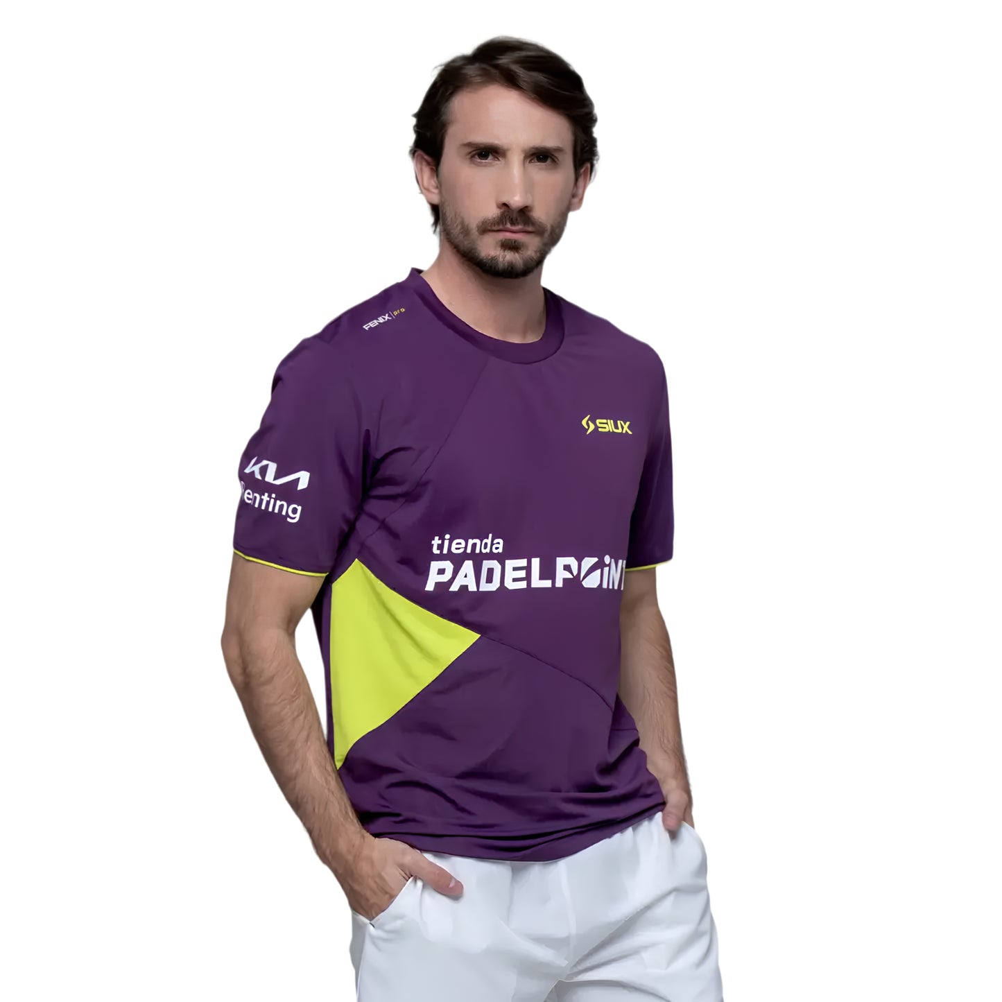 Camiseta Siux Fenix X Leo Augsburger Morado 2026