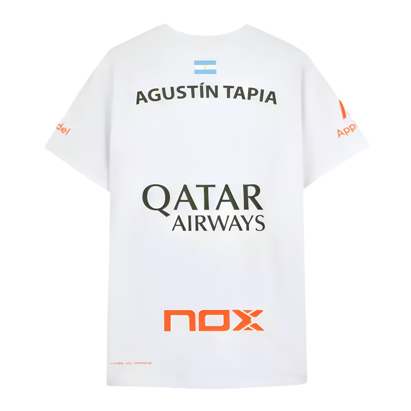Camiseta Nox Sponsors Agustin Tapia Blanca