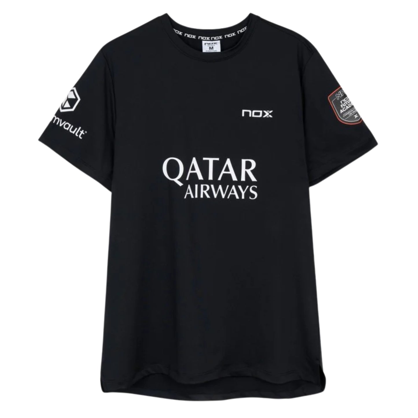 Camiseta Nox Sponsors Agustin Tapia Negro 2026