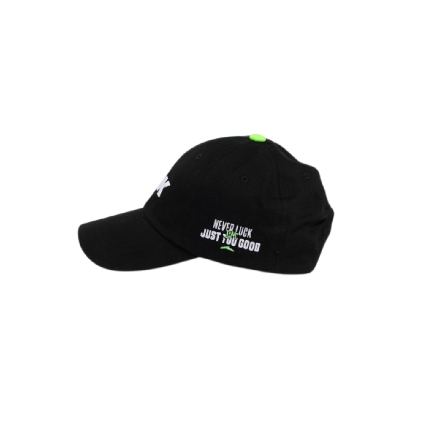 Gorra Lok Never Luck Negro