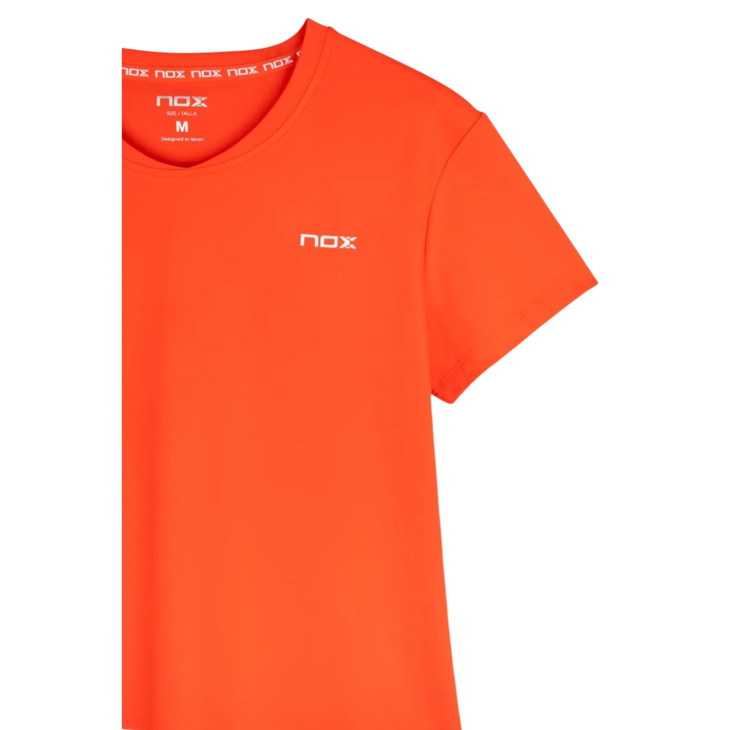 Camiseta Nox Team Mujer Rojo
