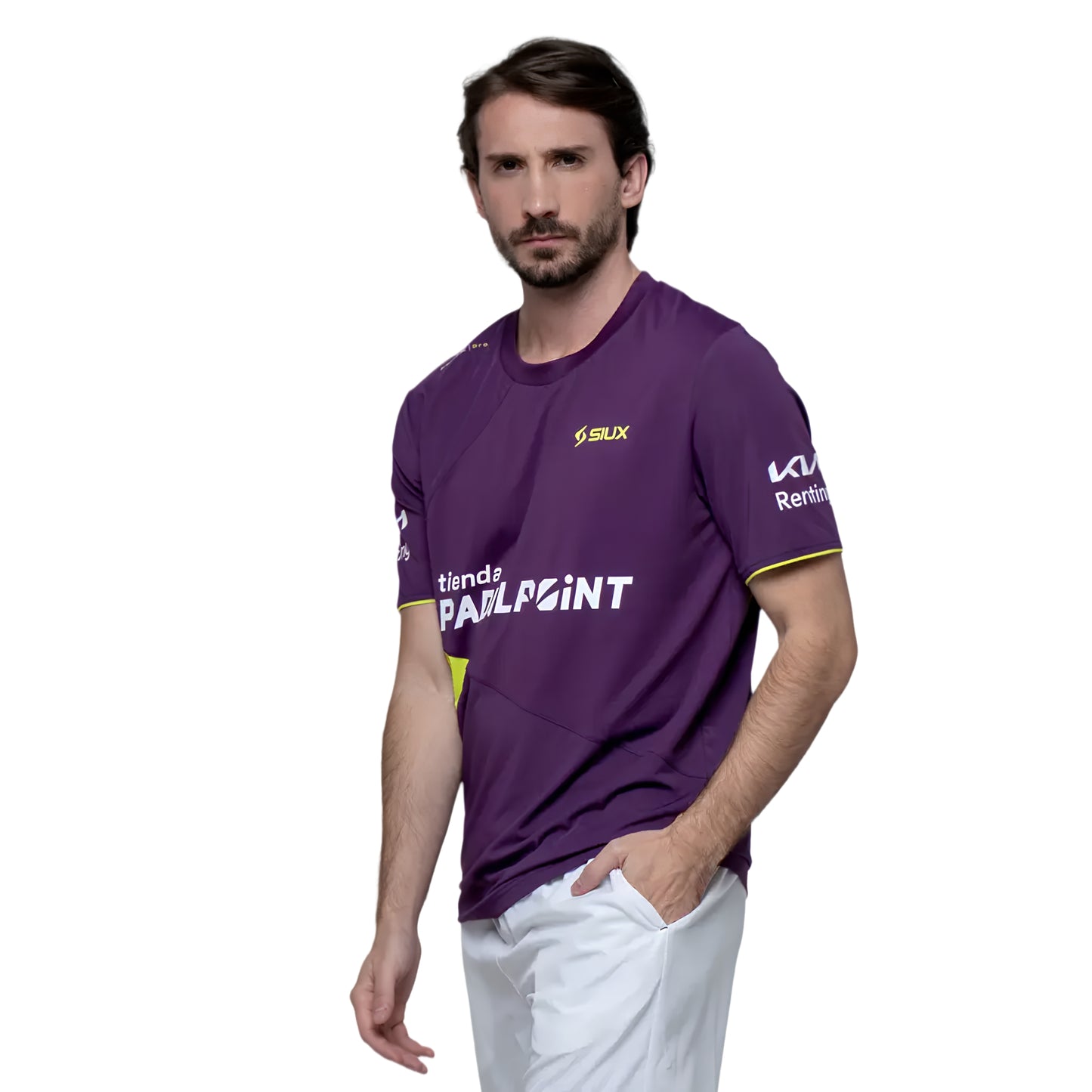 Camiseta Siux Fenix X Leo Augsburger Morado 2026