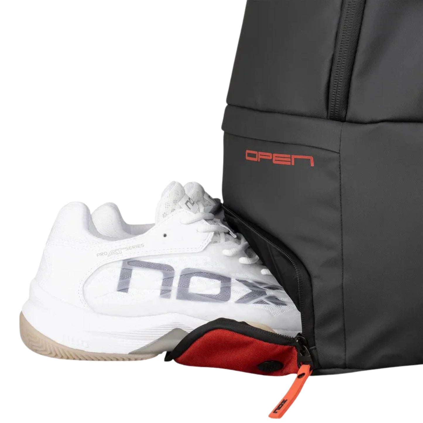 Mochila Nox Open Series Black/Red