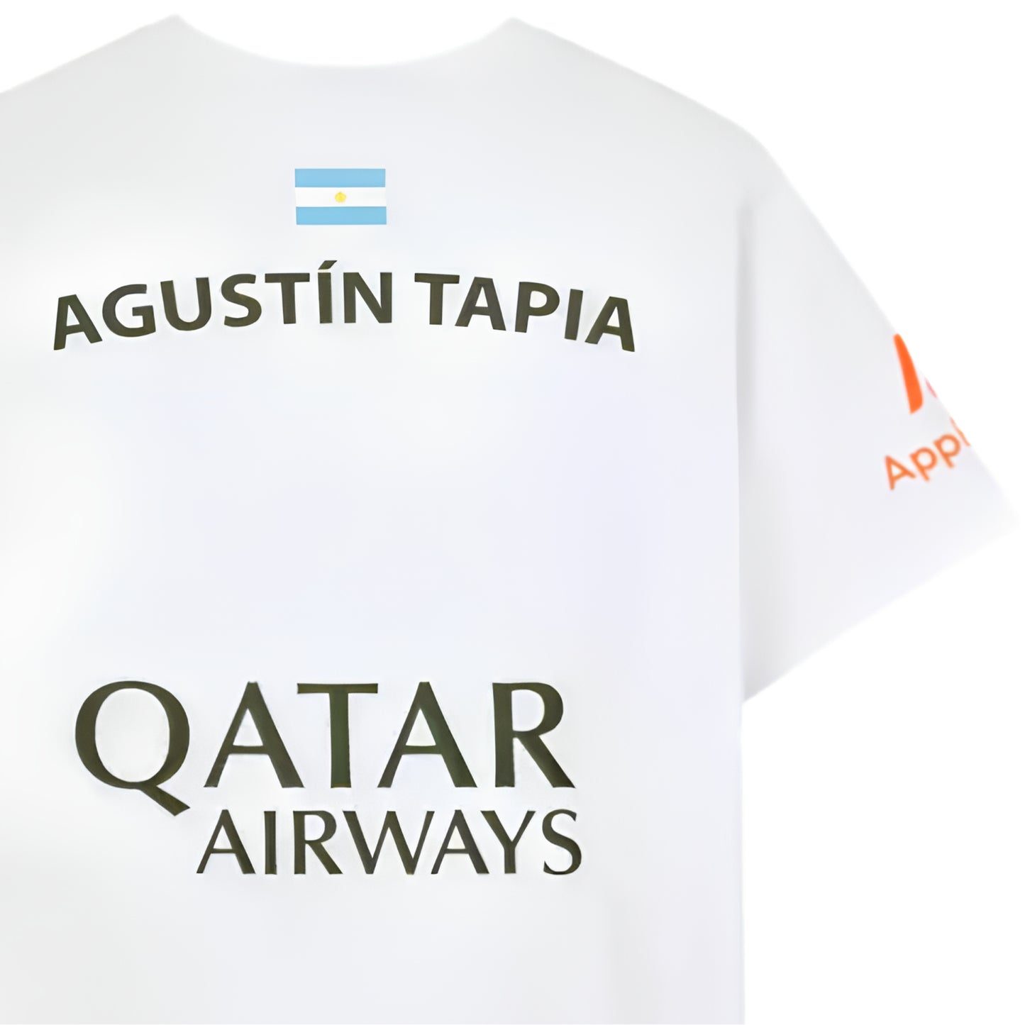 Camiseta Nox Sponsors Agustin Tapia Blanca