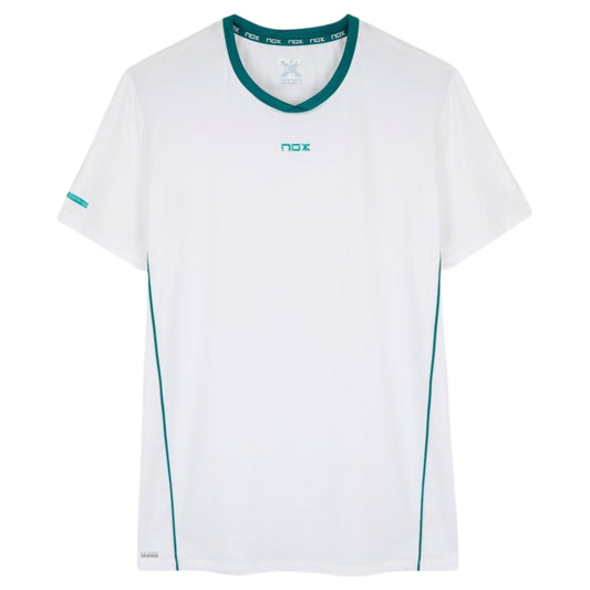 Camiseta Nox Pro 2026 Blanco/Verde Ivy