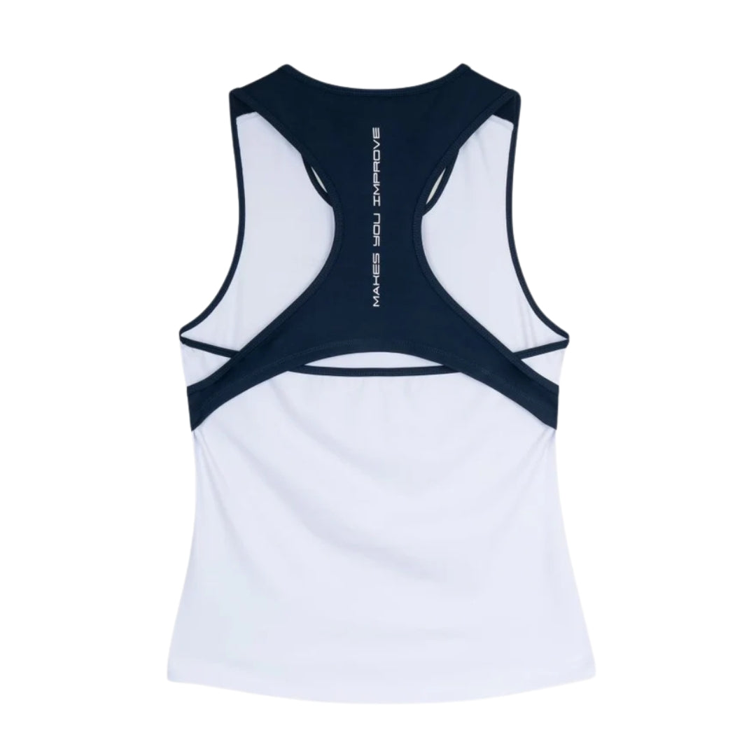 Camiseta NOX Tirantes Team Blanco/Azul 2026