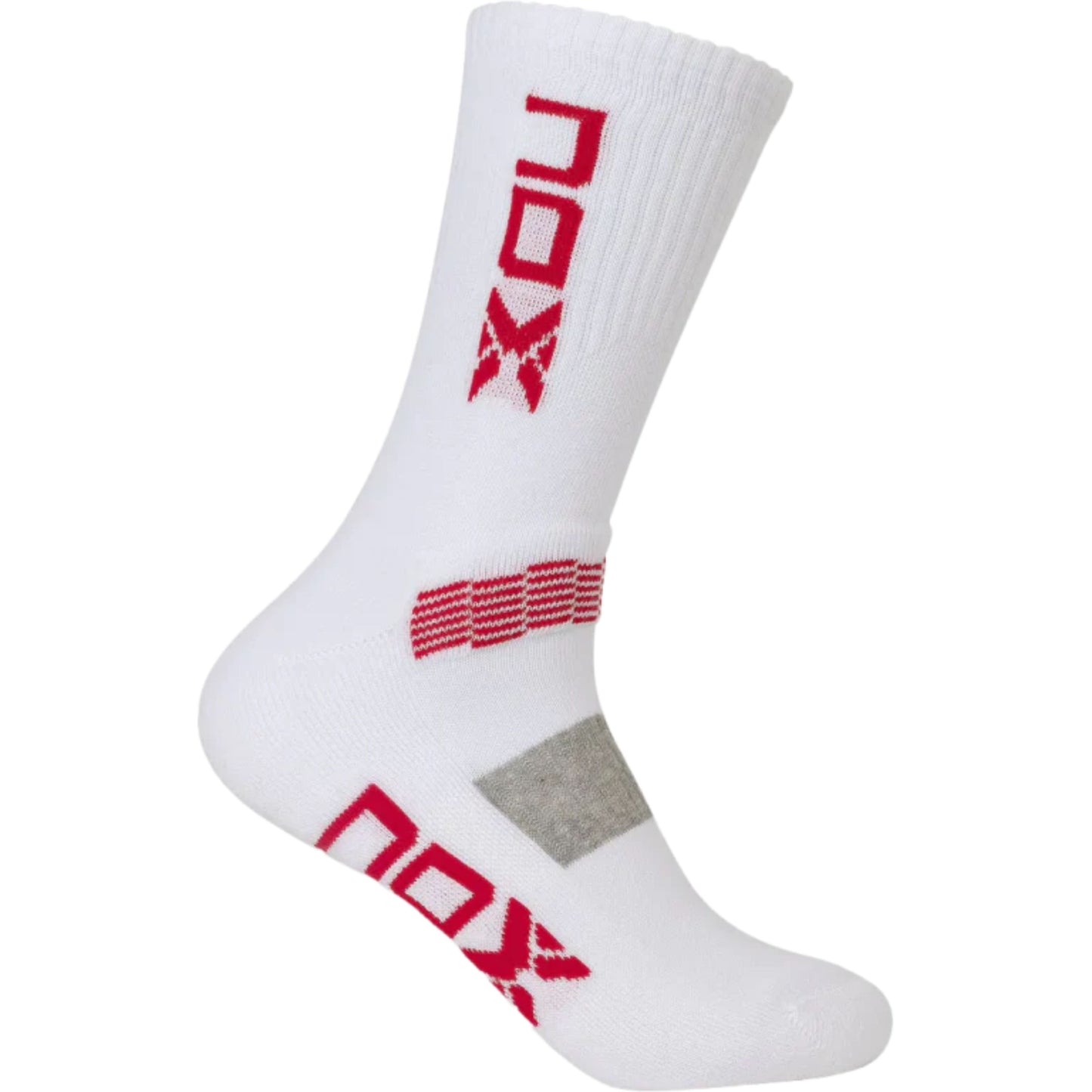 Calcetas Nox Blanco/Rojo
