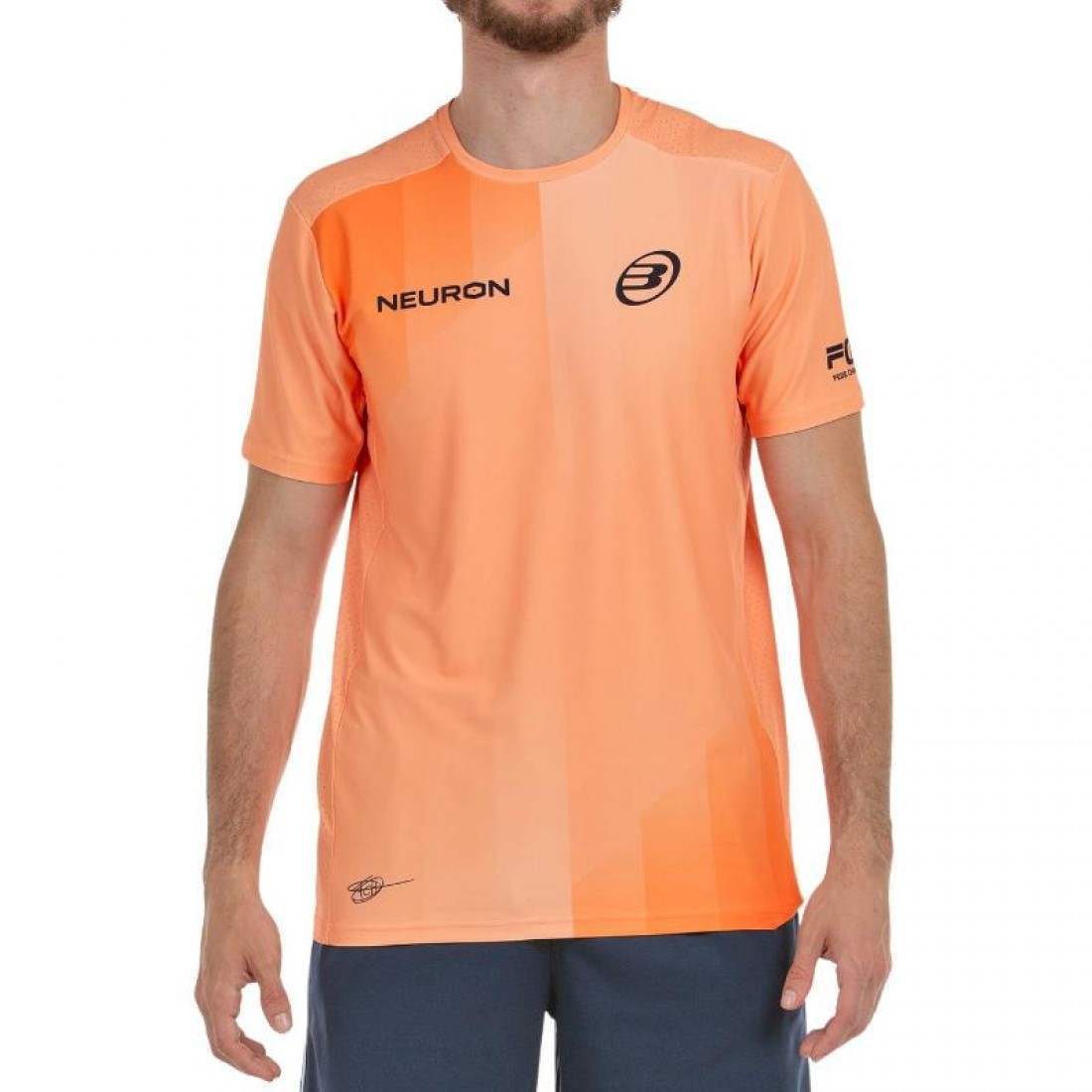 Camiseta Bullpadel Chingotto Naranja
