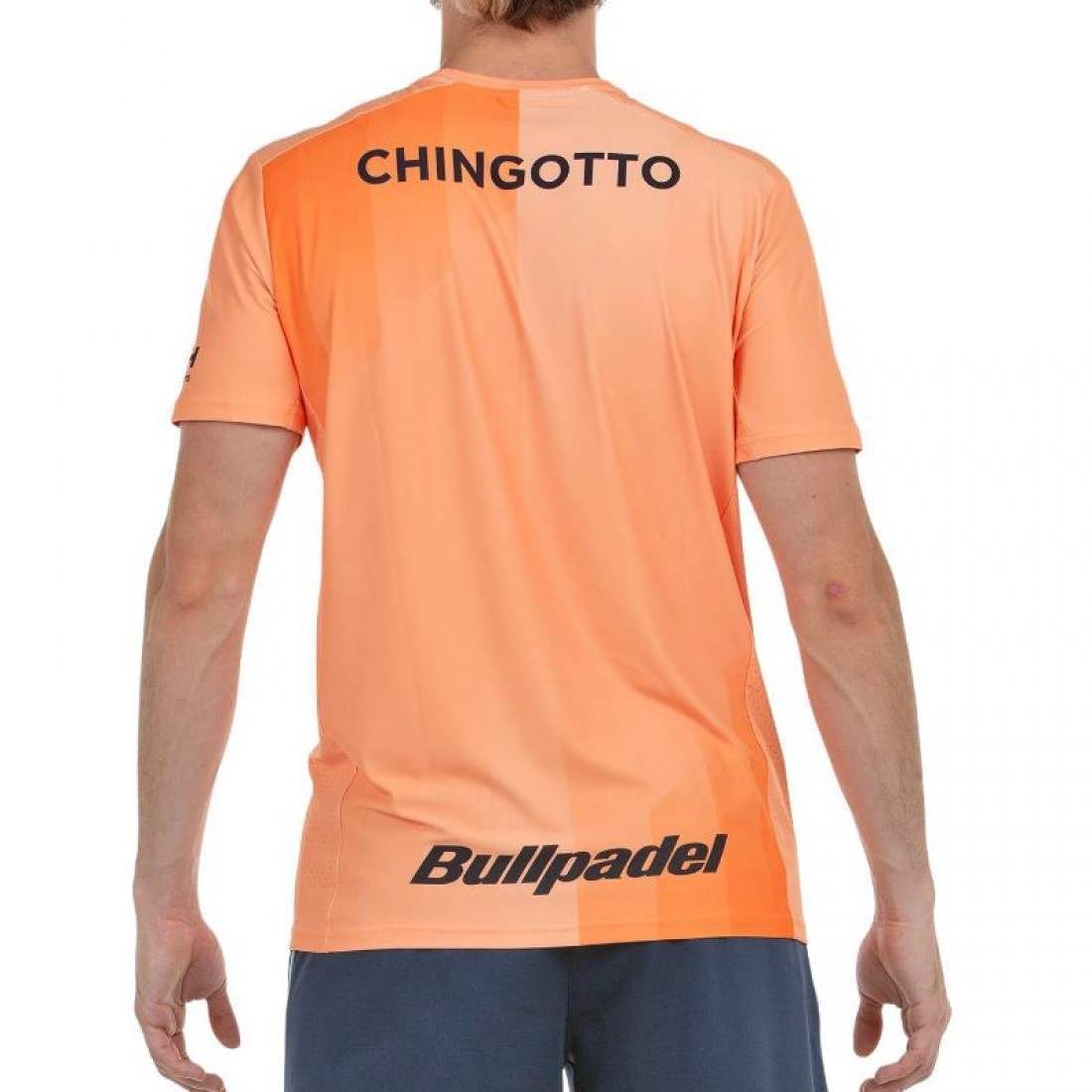 Camiseta Bullpadel Chingotto Naranja