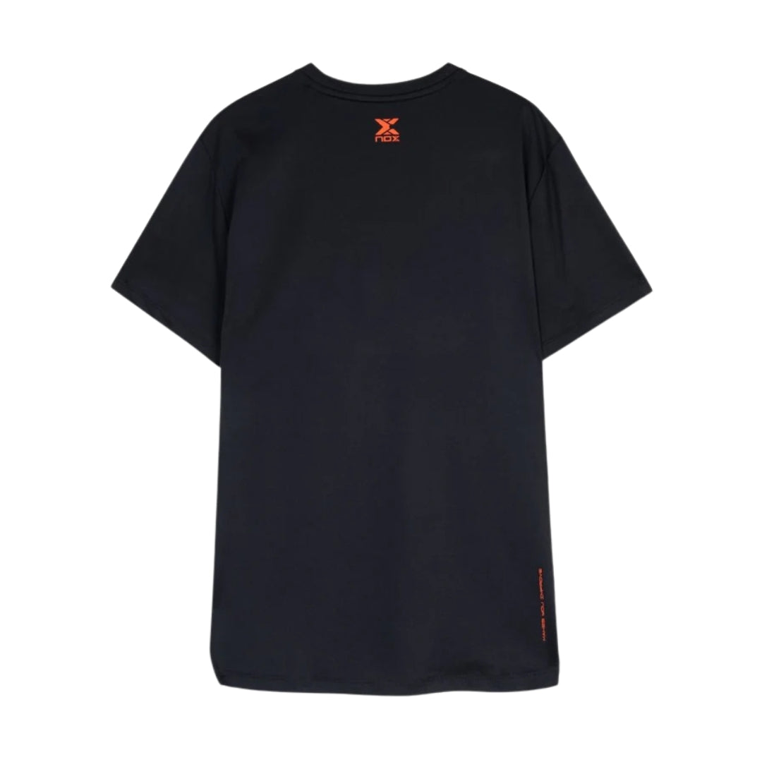 Camiseta Nox Team Negro/Rojo 2026