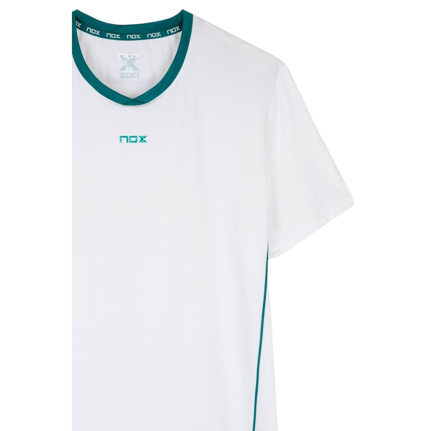 Camiseta Nox Pro 2026 Blanco/Verde Ivy