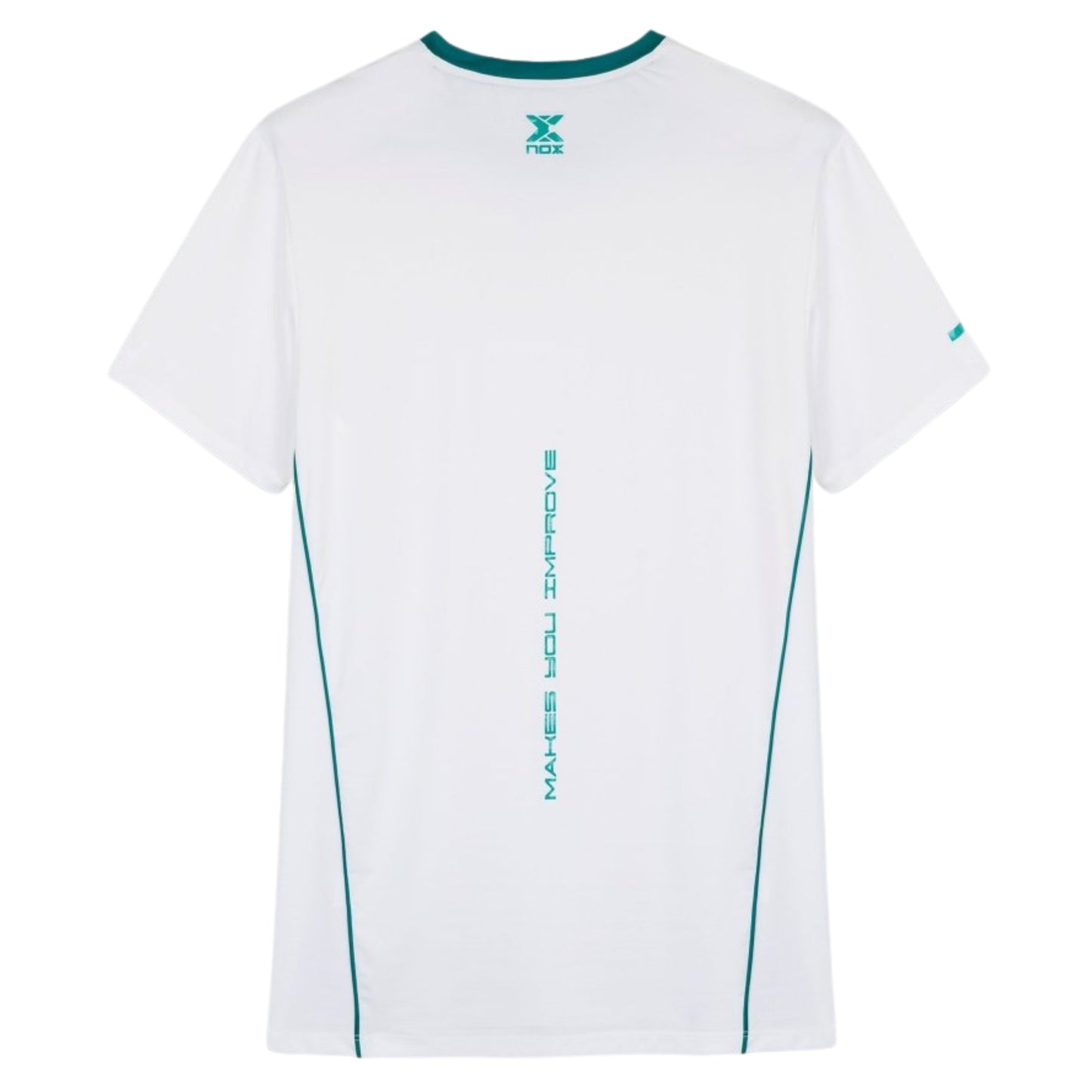 Camiseta Nox Pro 2026 Blanco/Verde Ivy