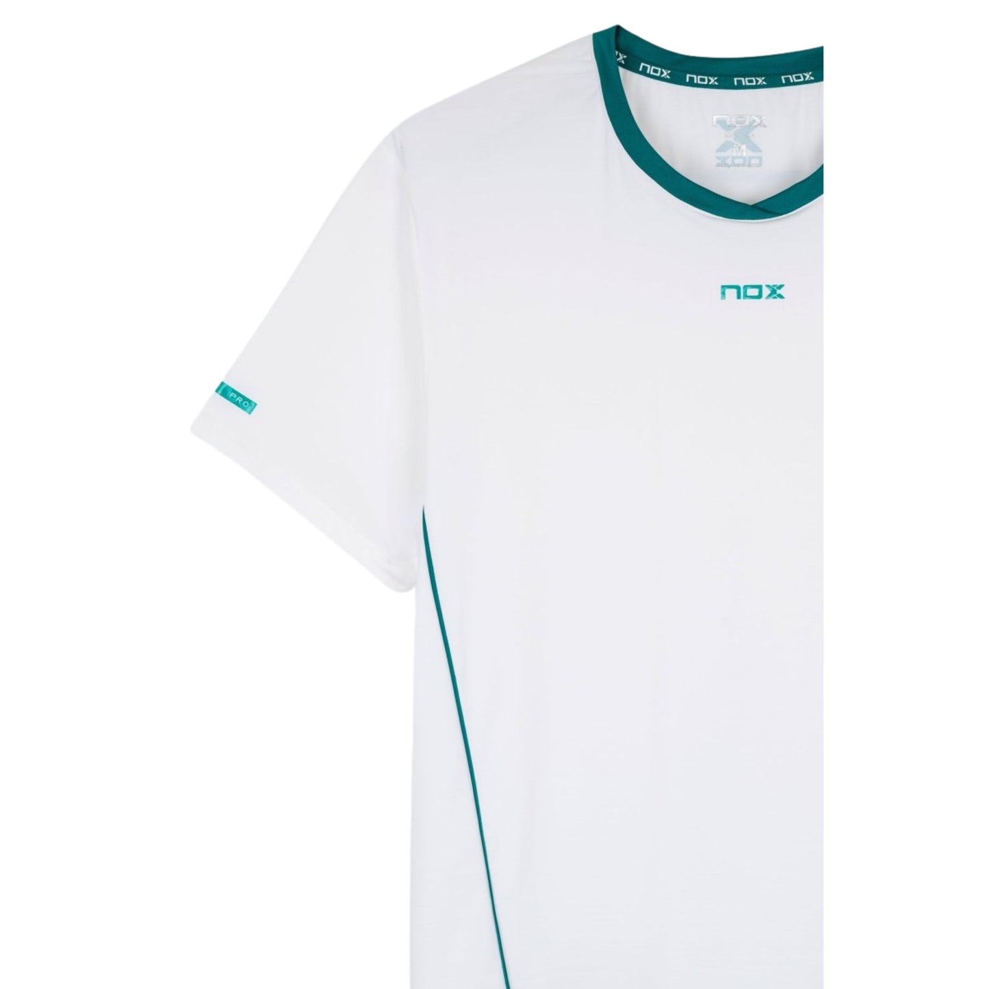 Camiseta Nox Pro 2026 Blanco/Verde Ivy